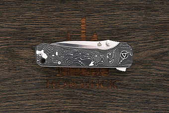 Нож складной QSP Hawk, клинок 82мм, сталь CPM S35VN, рукоять карбон