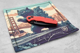 Хэнк EDC платок Ponomarev Forge Котзила 2.0, 23×23см