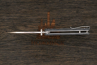 Нож складной QSP Hawk, клинок 82мм, сталь Sandvik 14C28N, рукоять микарта