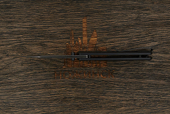 Нож складной QSP Canary Folder, клинок 72мм, сталь Sandvik 14C28N BW, рукоять G10 чёрный