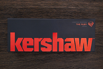 Складной нож Kershaw Ruby 40-th Anniversary #0290, сталь ZDP-189, рукоять титан