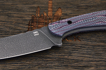 Нож туристический Lizard knives, клинок 125мм, сталь Х12МФ, рукоять Crazyfiber