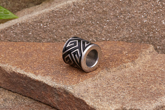 Бусина №1.3 (белая)