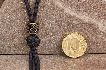 Бусина №1.2 (жёлтая)