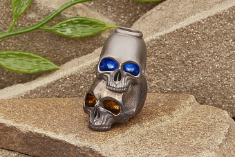 Бусина на темляк «Лаки Близнецы» Т3