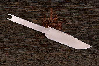 Клинок для ножа 131мм, сталь D2, модель Uk002