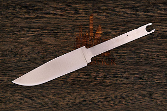 Клинок для ножа 131мм, сталь D2, модель Uk002