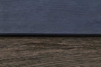 Кожа для ножен, чепрак 3,0-3,5мм, синий, без лица