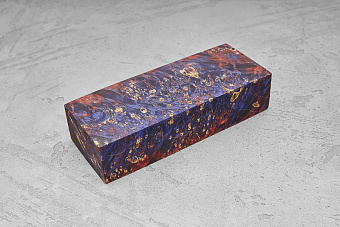 Кап клёна стабилизированный двухцветный Т41