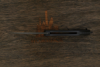 Нож складной QSP Raven, клинок 86мм, сталь D2 BW, рукоять G10 чёрный