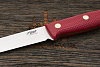 Нож рыбацкий Южный крест Рыбацкий-L, клинок 145мм, сталь N690Co, рукоять текстолит красный - фото №4