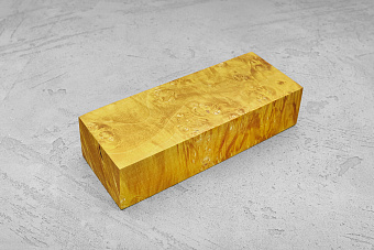 Кап клёна стабилизированный одноцветный Т5