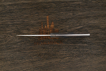 Разделочный нож Къметь, клинок 90мм, сталь Lomax, рукоять микарта