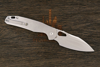 Нож складной CJRB Frack, клинок 99мм, сталь AR-RPM9, рукоять сталь