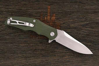 Нож складной QSP Pangolin, клинок 96мм, сталь D2, рукоять G10