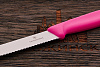 Нож кухонный Victorinox для масла 110мм, сталь Dauphinox, рукоять PP розовый - фото №2