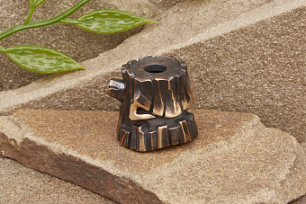 Бусина для темляка Пень (бронза) от мастерской Братьев Пешковых