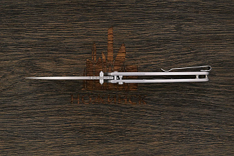 Нож складной CJRB Pyrite, клинок 79мм, сталь AR-RPM9, рукоять сталь