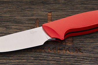 Разделочный нож Owl knife Ulula-SF, сталь N690, рукоять G10 красный