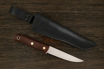 Нож рыбацкий Южный крест Рыбацкий-M, клинок 130мм, сталь VG-10, рукоять текстолит койот