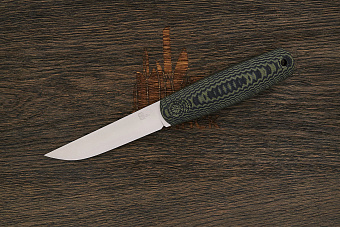 Финский нож Owl knife North-SF, сталь CPR, рукоять G10 черно-оливковый