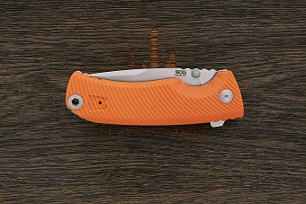 Складной нож SOG Tellus, сталь Cryo 440С, рукоять GRN оранжевый