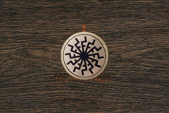 Мозаичный пин «Паутина» 10,0×100 мм, контур, центр - латунь