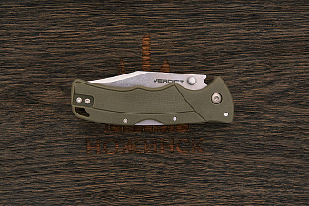 Складной нож Cold Steel Verdict, сталь 4116, рукоять нейлон зеленый