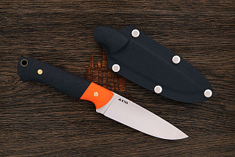 Разделочный нож Никиты Литовкина Avalanche, сталь K110, рукоять G10