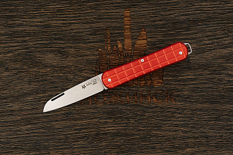 Складной нож Fox Knives Vulpis, сталь N690, рукоять алюминий красный