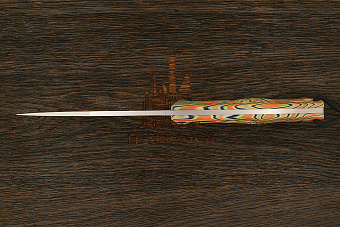 Нож туристический Ножинск-PRO Боуи, клинок 130мм, сталь VG-10, рукоять crazyfiber