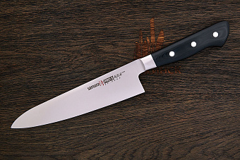 Нож поварской Samura шеф 200мм, сталь AUS-8, рукоять G10
