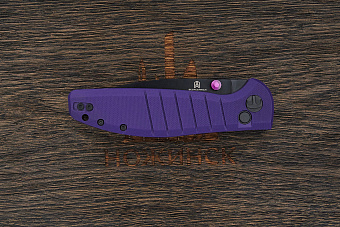 Нож складной Bestech Goodboy, клинок 90мм, сталь D2, рукоять G10 фиолетовый