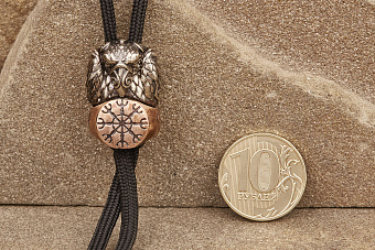 Бусина на темляк Кольцо Одина (биметалл) от мастерской Крымская бронза