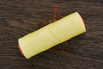 Нить вощеная 1,0мм. Гамма-5 (светло-желтая)