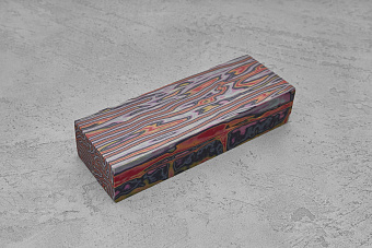 Авторская микарта, блок 134х49х29мм L036