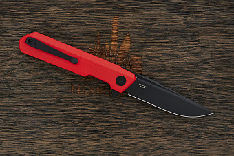 Нож складной Bestech Dundee, клинок 89мм, сталь D2, рукоять G10 красный