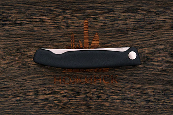 Складной кухонный нож Victorinox 100мм, сталь Dauphinox, рукоять PP черный