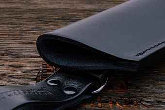 Ножны погружные финского типа, для ножей с клинком до 150x40мм, черные