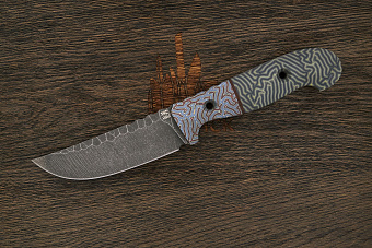 Нож туристический Lizard knives, клинок 118мм, сталь D2, рукоять Crazyfiber