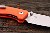 Складной нож Fox Knives Tur, сталь N690, рукоять G10 оранжевый - фото №4