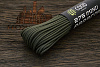 Паракорд 275 army green, 1 метр - фото №1