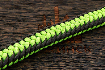 Браслет "Spikelet" neon green, размер L