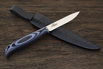 Нож туристический Kizlyar Supreme Companero, клинок 110мм, сталь VG-10, рукоять G10, сатин