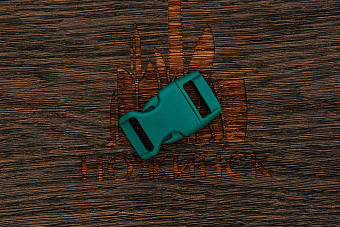 Застежка-фастекс 23×40мм. Гамма-5 (темно-зелёный)