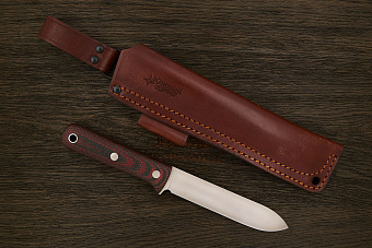 Нож туристический Южный крест Кефарт L, клинок 137мм, сталь VG-10, рукоять микарта