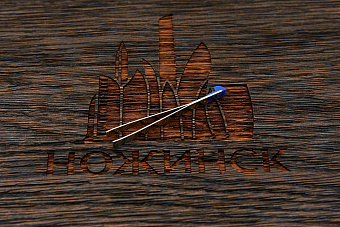 Пинцет большой, синий