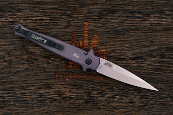 Автоматический складной нож Kershaw Launch 8, сталь CPM154, рукоять алюминий/карбон черно-серый