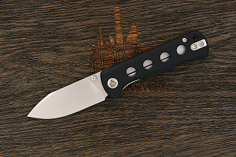 Нож складной QSP Canary Folder, клинок 72мм, сталь Sandvik 14C28N, рукоять G10 чёрный