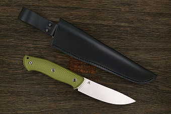 Нож разделочный UralEDC&Ножинск КрейсерЪ, клинок 118мм, сталь AR-RPM9, рукоять G10-extra